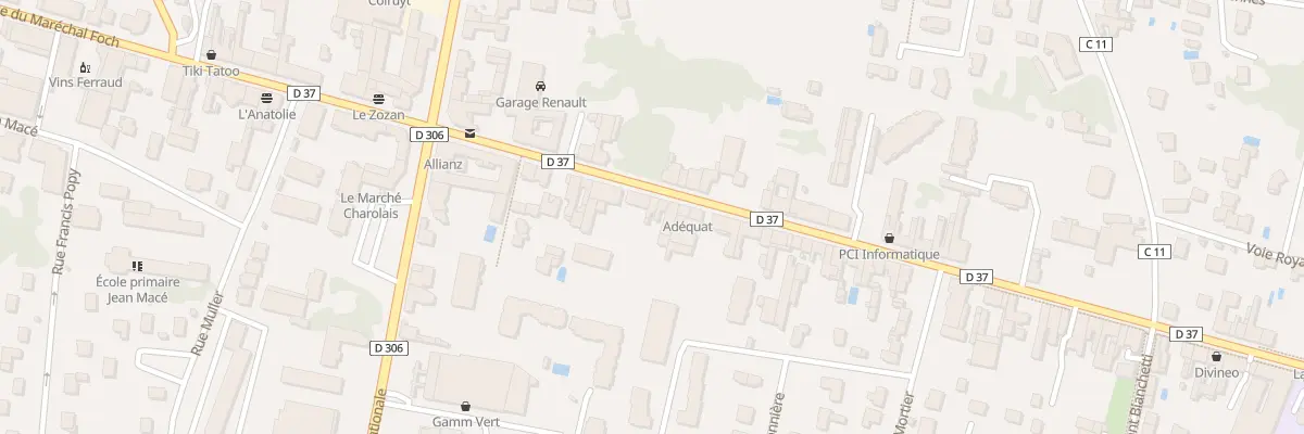 Plan du 187 Rue de la République à Belleville-en-Beaujolais