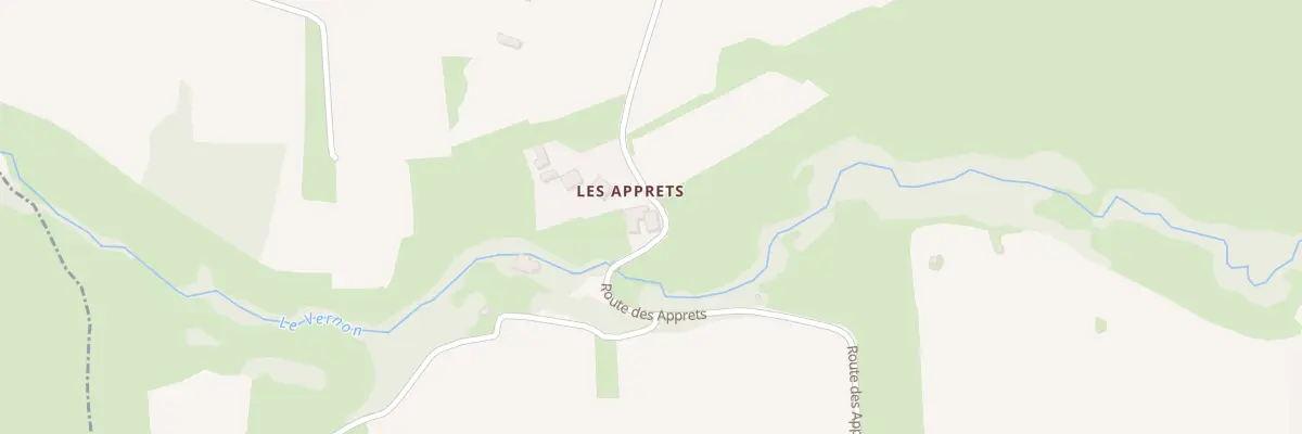 Plan du 443 Rte des Apprets à Vérin