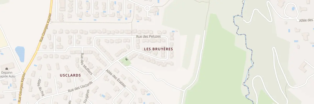 Plan du 36 Rue des Peluzes à Saint-Genis-les-Ollières