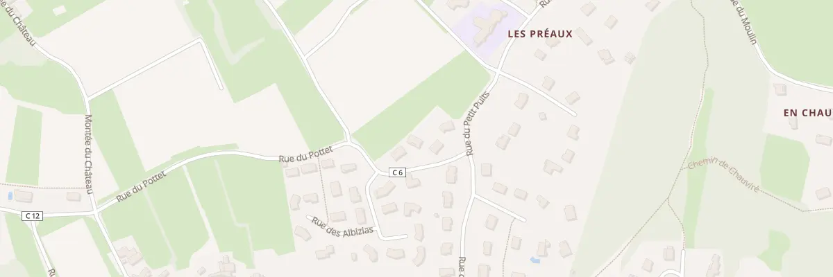 Plan du 54 Rue du Pottet à Mellecey