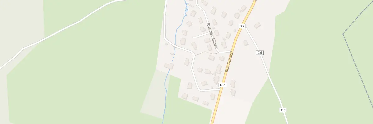 Plan du 20 Rue de Bussy à Blaisy-Bas