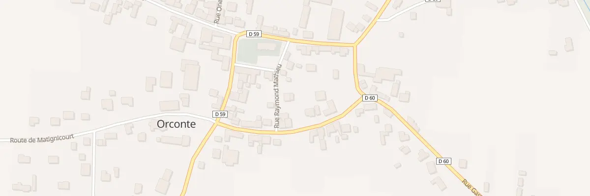 Plan du 3 Rue Raymond Mathieu à Orconte