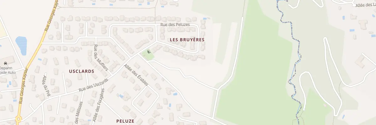 Plan du 59 Rue des Peluzes à Saint-Genis-les-Ollières