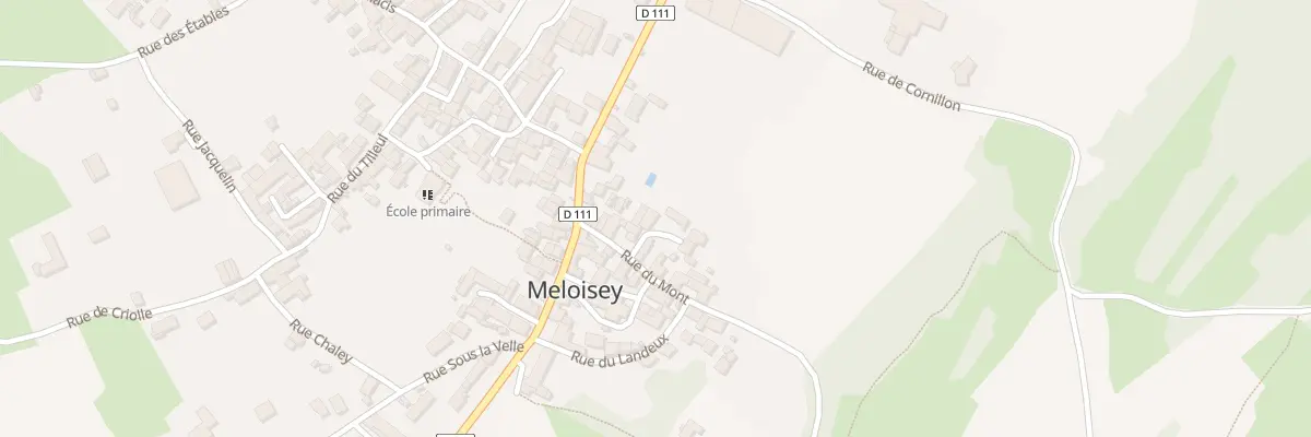 Plan du 1 Rle Boussard à Meloisey