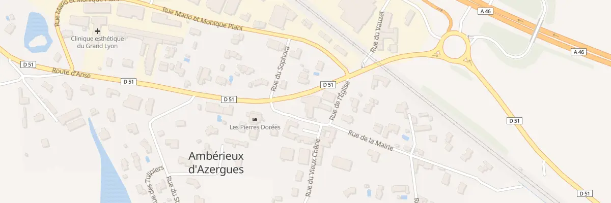 Plan du 65 Rue de la Mairie à Ambérieux