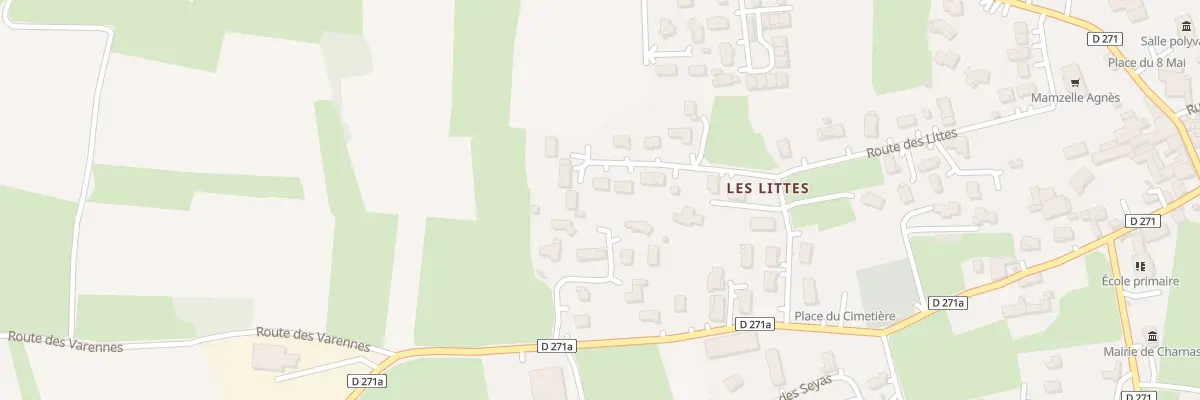 Plan du 139 Imp de Cezanne à Charnas
