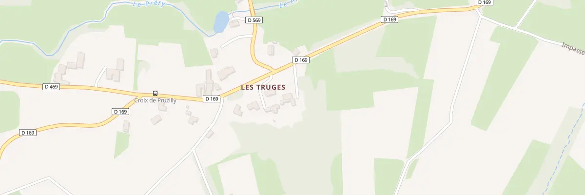 Plan du 5087 Les Chatellets à Saint-Vérand