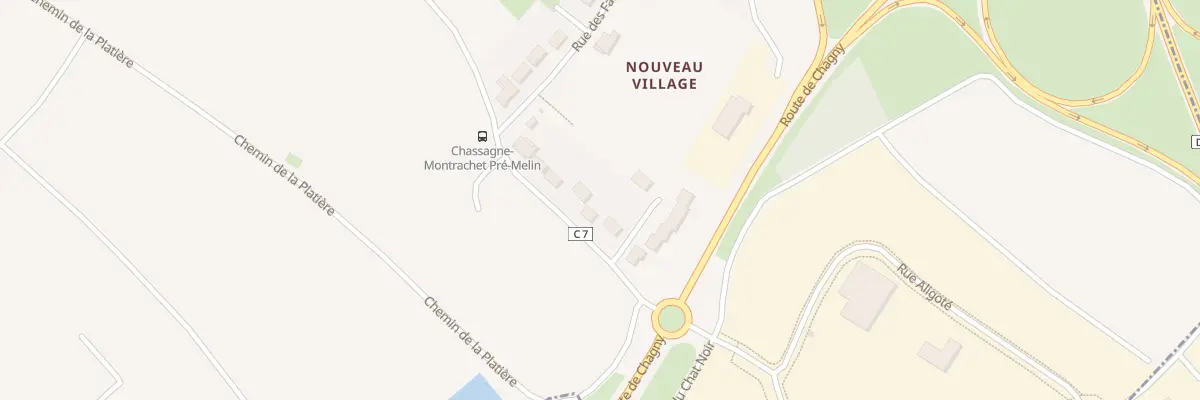 Plan du 9 Rue de la Capitaine à Chassagne-Montrachet