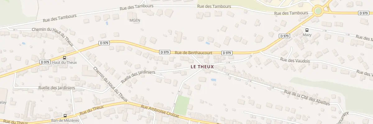 Plan du 64 Rue de Berthaucourt à Charleville-Mézières