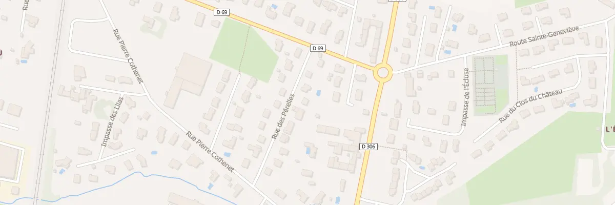 Plan du 8 Rue des Pérelles à Belleville-en-Beaujolais