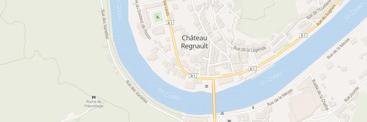 Plan du 22 Rue Maurice Louis à Bogny-sur-Meuse