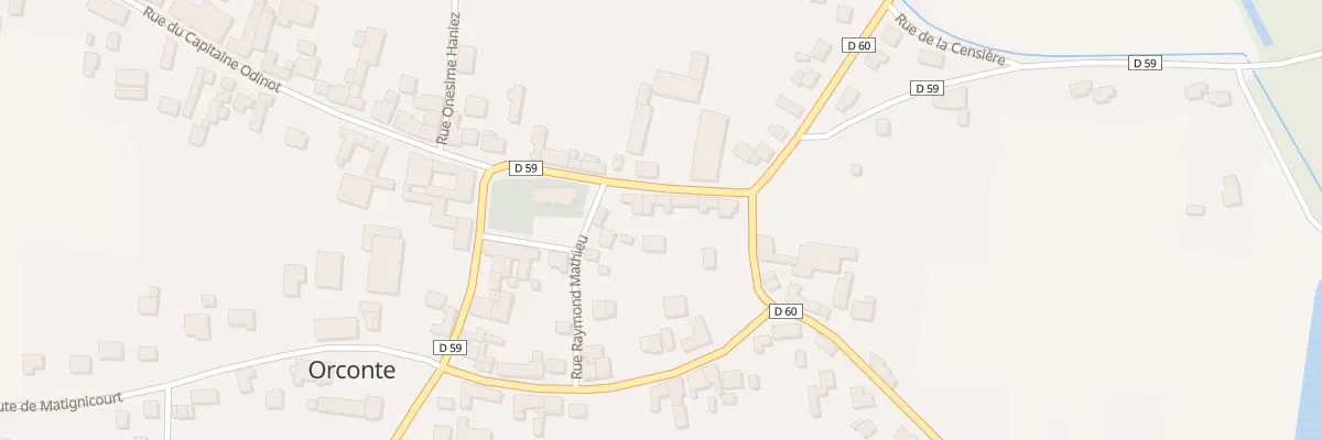 Plan du 7 Rue Emile Chavot à Orconte