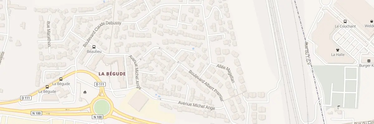 Plan du 17 Bd Albert 1er à Rochefort-du-Gard