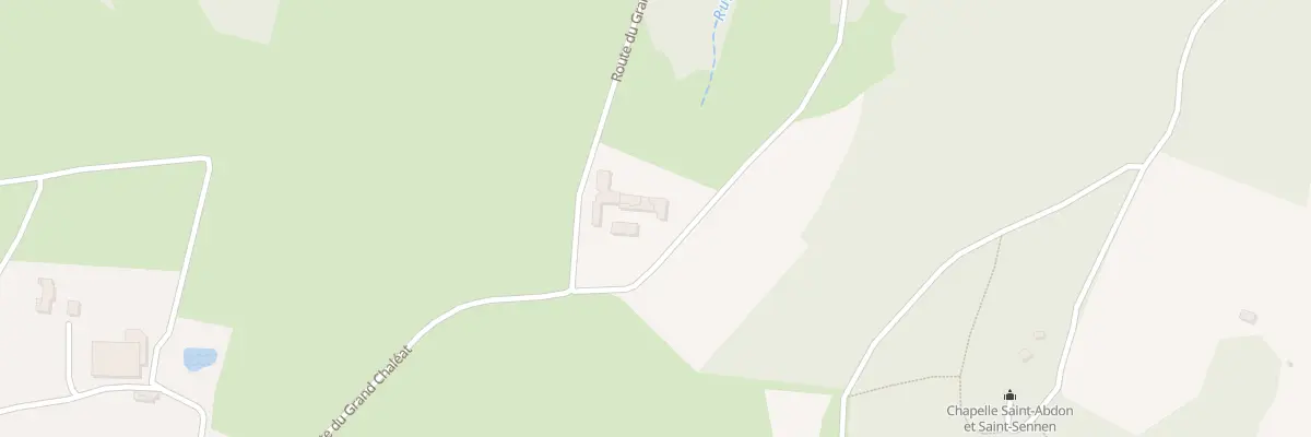 Plan du 320 Rte du Grand Chaléat à Eclassan