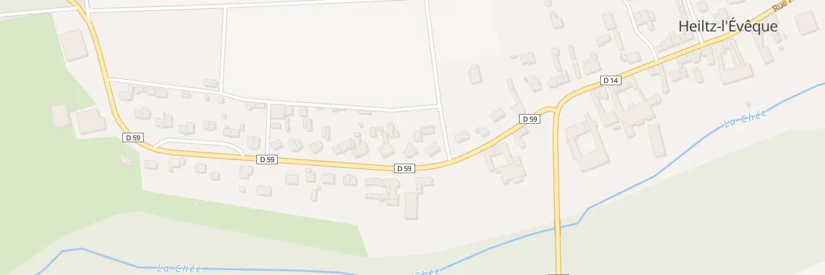 Plan du 14 Rue du Lieutenant Pichard à Heiltz-l’Évêque