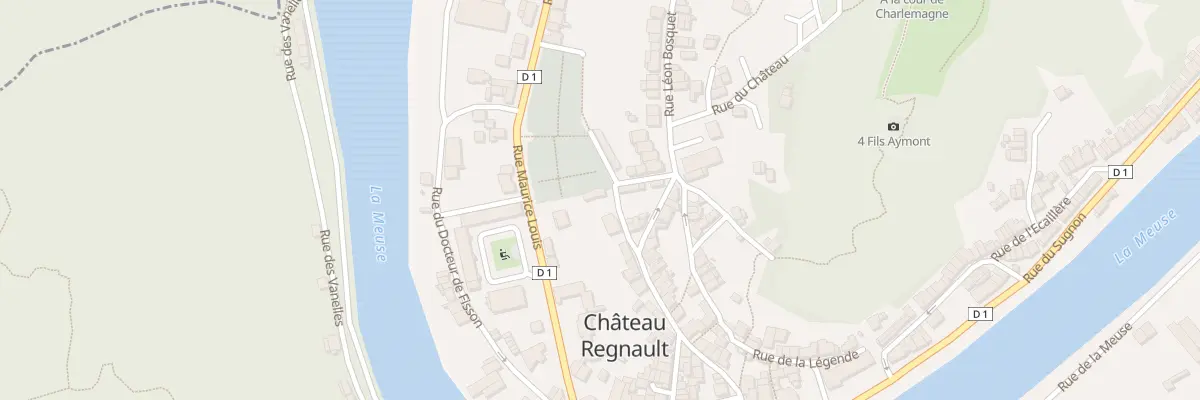 Plan du 3 Rue de la Rochette à Bogny-sur-Meuse