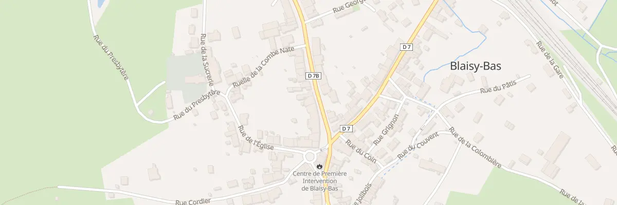 Plan du 7 Rue Chagnot à Blaisy-Bas