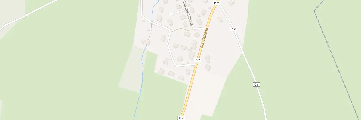 Plan du 21 Rue de Bussy à Blaisy-Bas