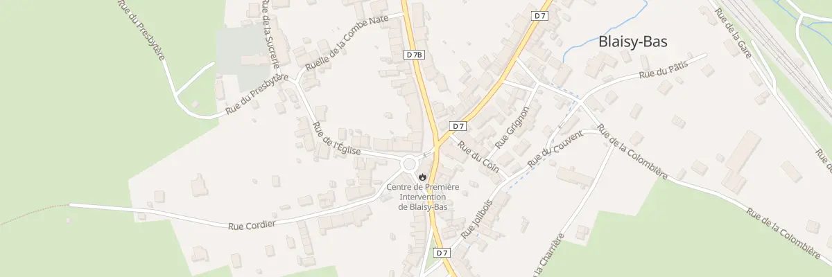 Plan du 1 Rue Chagnot à Blaisy-Bas