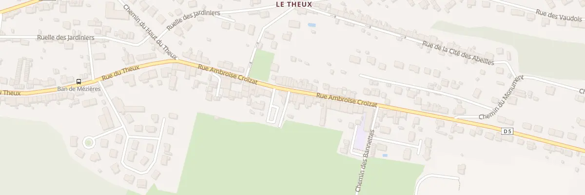 Plan du 60 Rue Ambroise Croizat à Charleville-Mézières