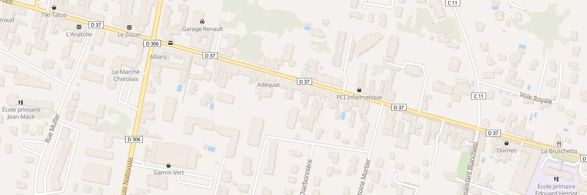 Plan du 177 Rue de la République à Belleville-en-Beaujolais