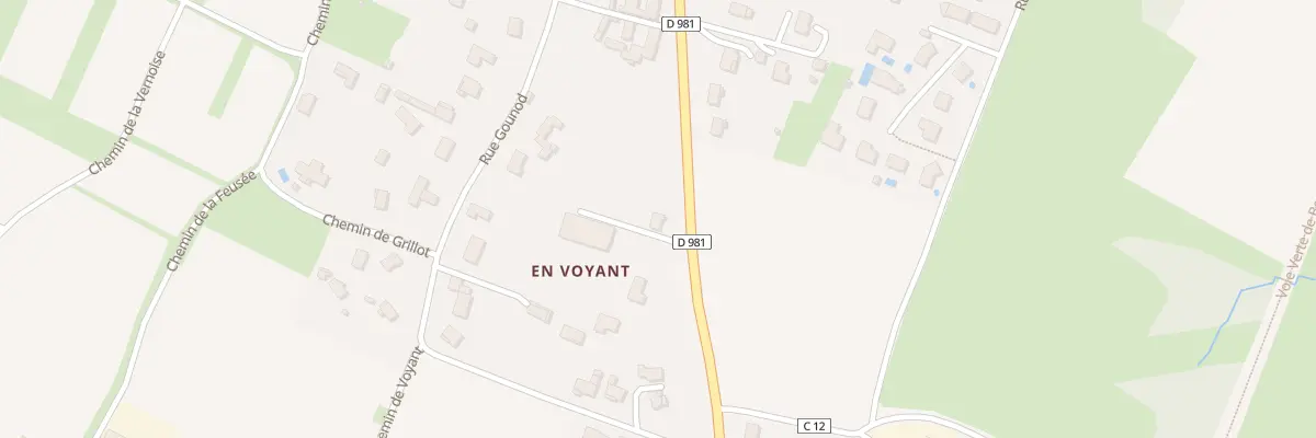 Plan du 48 Av de Mortières à Givry