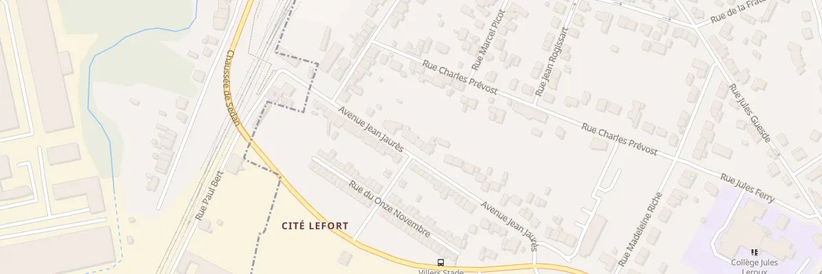 Plan du 92 Av Jean Jaurès à Villers-Semeuse