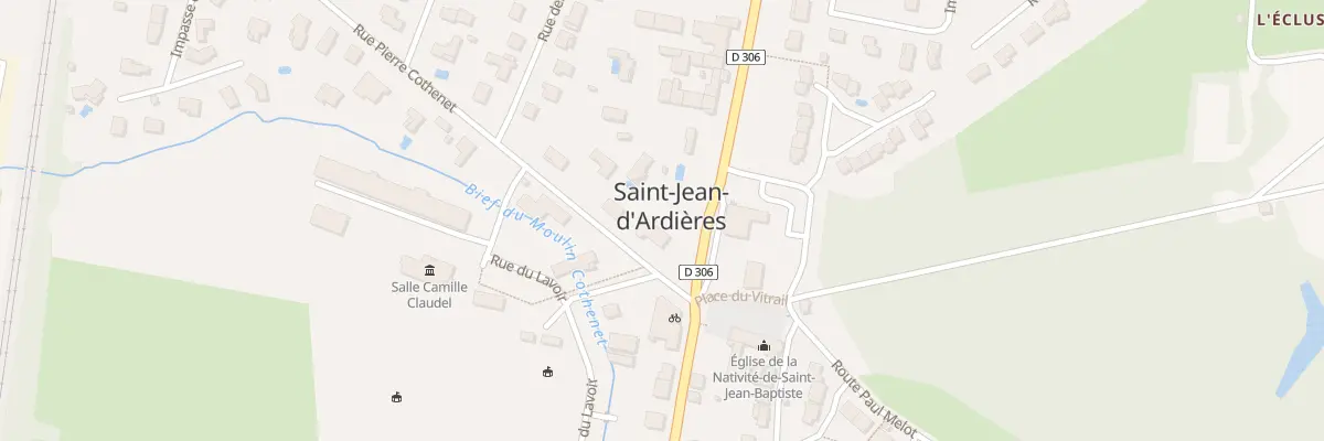 Plan du 40 Rue Pierre Cothenet à Belleville-en-Beaujolais