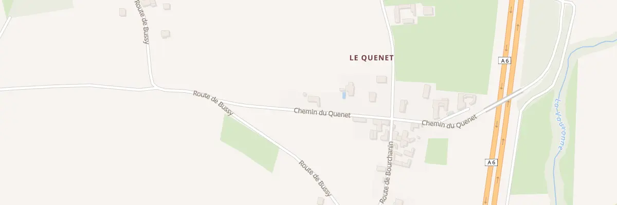 Plan du 153 Che du Quenet à Saint-Georges-de-Reneins