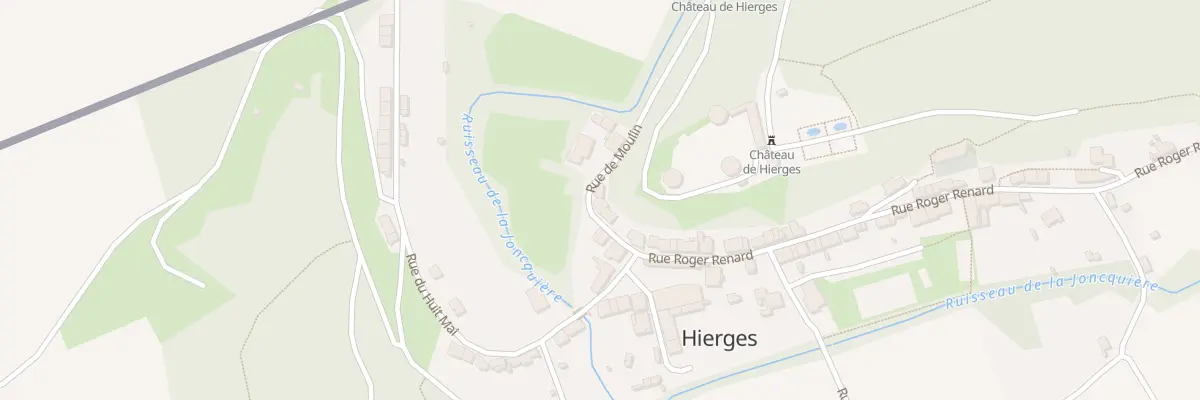 Plan du 4 Rue du Moulin à Hierges