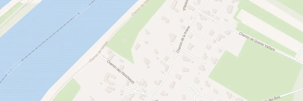 Plan du 133 Che de la Priere à Saint-Bernard