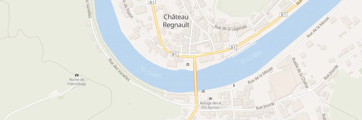 Plan du 9 Rue Maurice Louis à Bogny-sur-Meuse