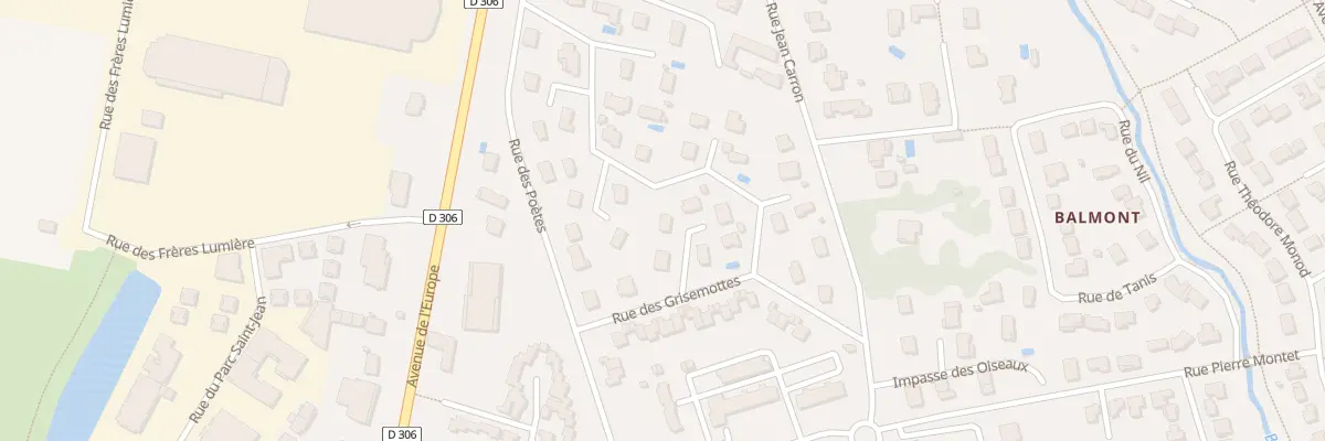 Plan du 11 Rue des Grisemottes à Belleville-en-Beaujolais