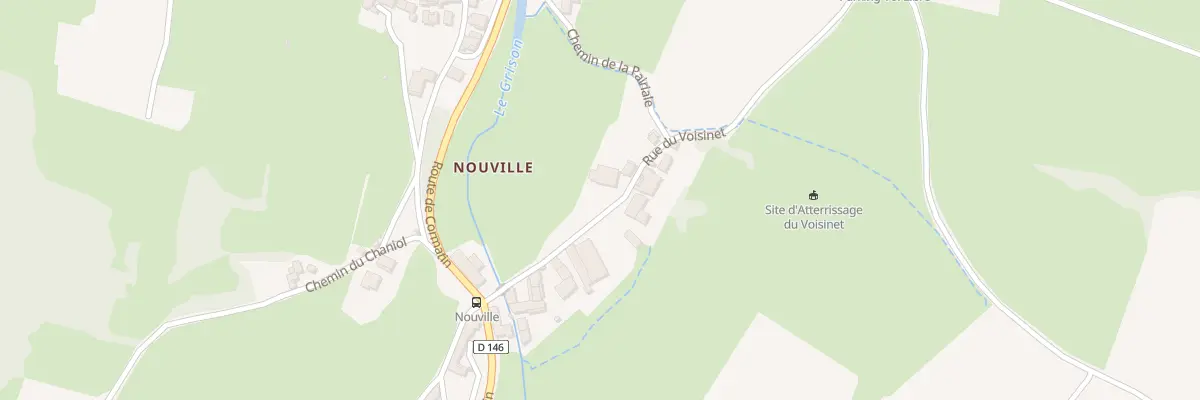 Plan du 69 Rue du Voisinet à Blanot
