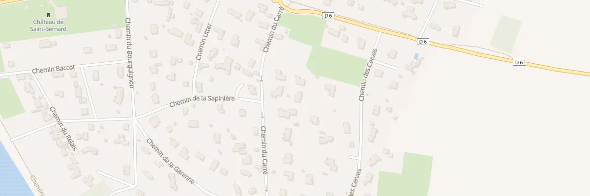 Plan du 151C Che du Carre à Saint-Bernard