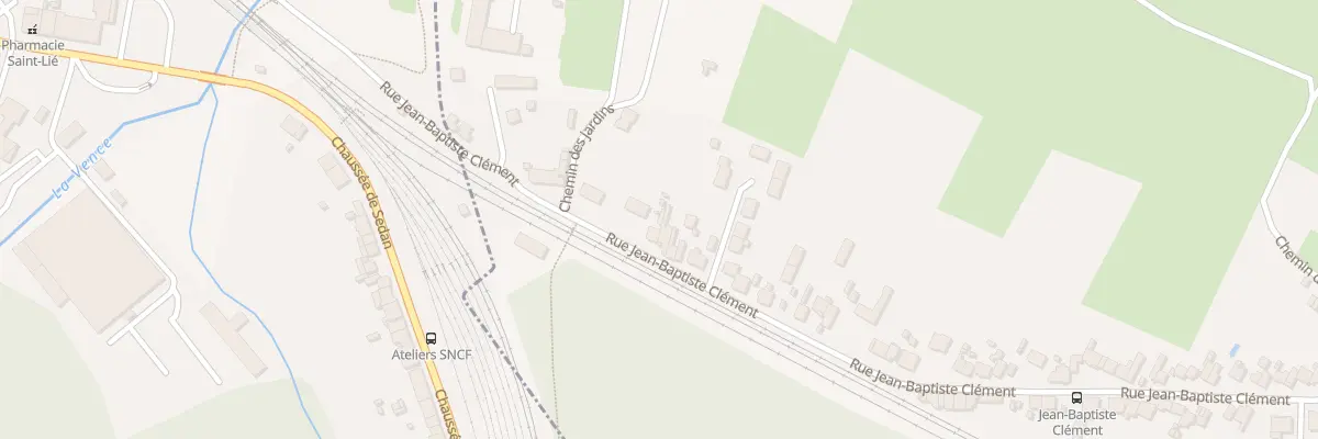 Plan du 142 Rue Jean-baptiste Clément à Villers-Semeuse