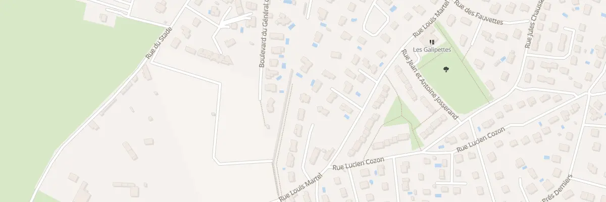 Plan du 42 Rue Louis Martel à Chaponost