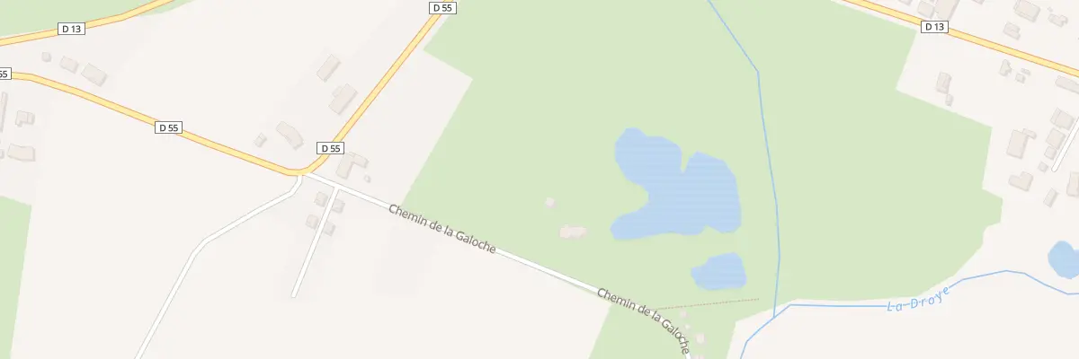 Plan du 3 Che de la Galoche à Giffaumont-Champaubert