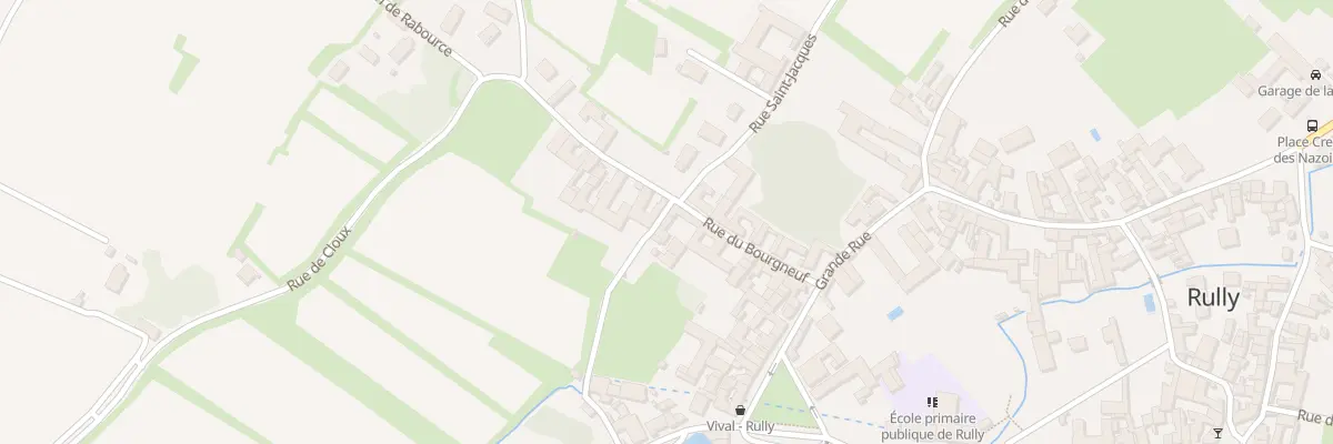 Plan du 15A Rue du Bourgneuf à Rully