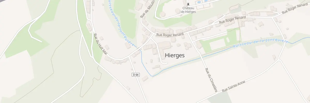 Plan du 8 Pl de la Fontaine à Hierges