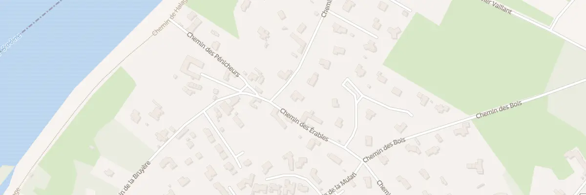 Plan du 91 Che des Erables à Saint-Bernard