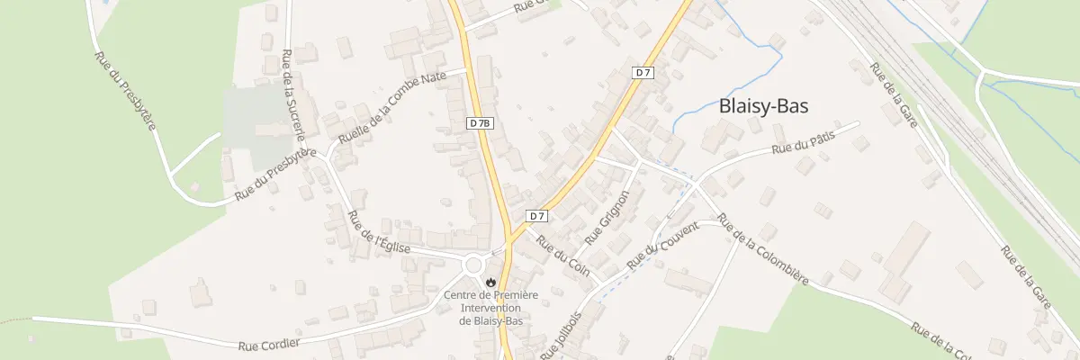 Plan du 5 Rue d’Avau à Blaisy-Bas