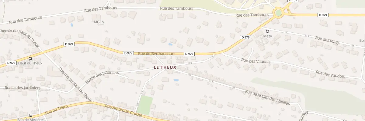 Plan du 76 Rue de Berthaucourt à Charleville-Mézières