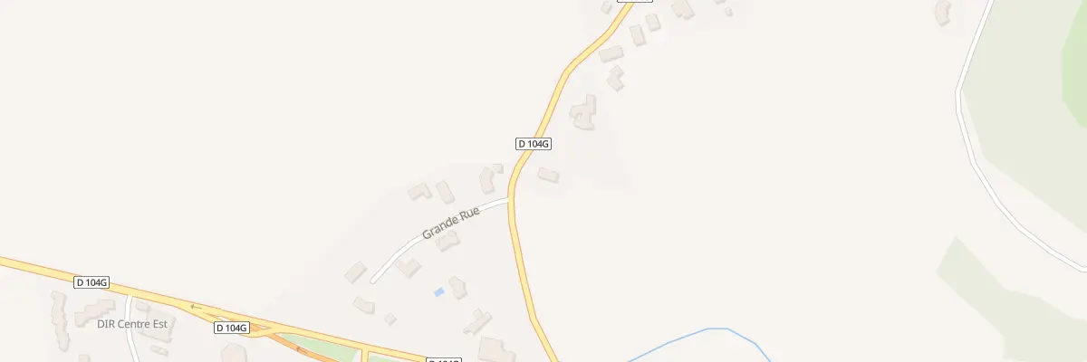 Plan du 39 Grande Rue à Mesmont