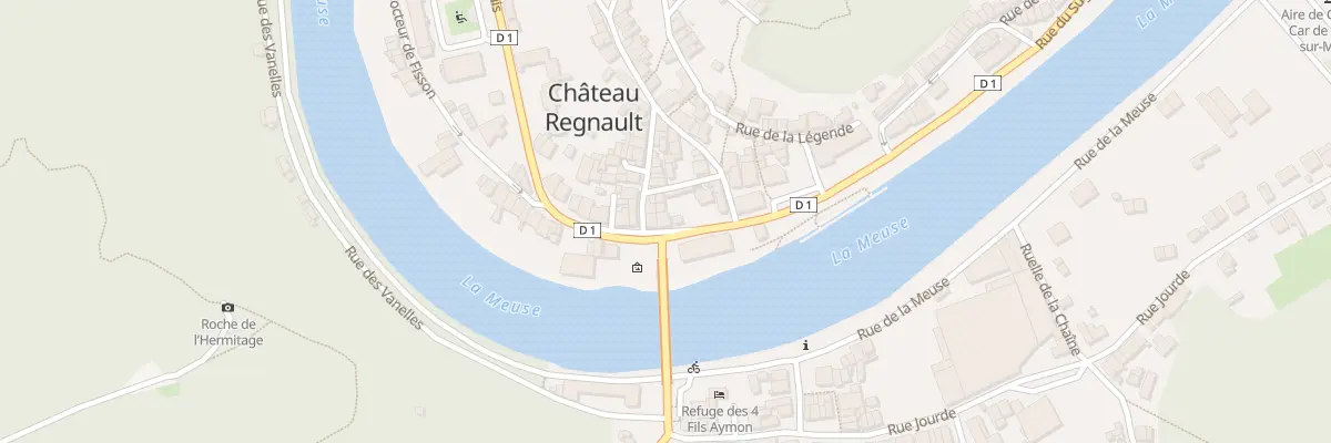 Plan du 6 Rue Maurice Louis à Bogny-sur-Meuse