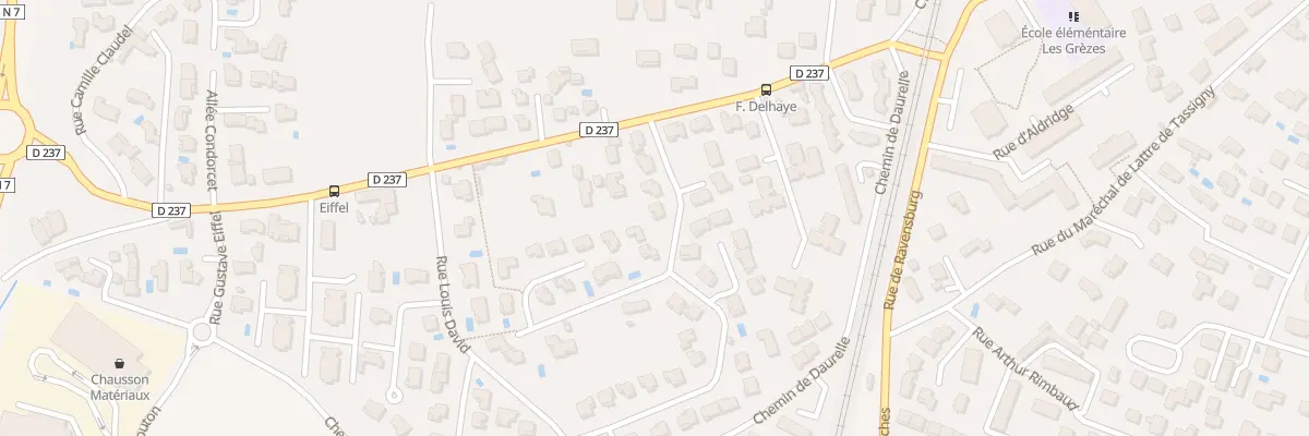 Plan du 23 Rue Jean-Francois Millet à Montboucher-sur-Jabron