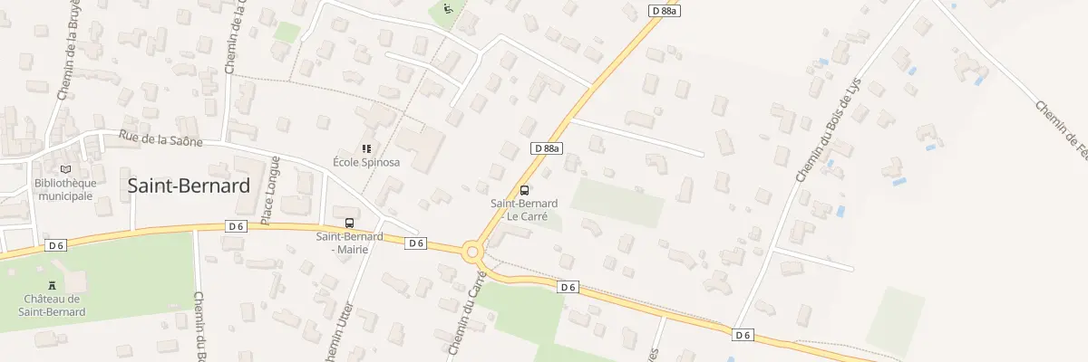 Plan du 94 Av des Hélvètes à Saint-Bernard