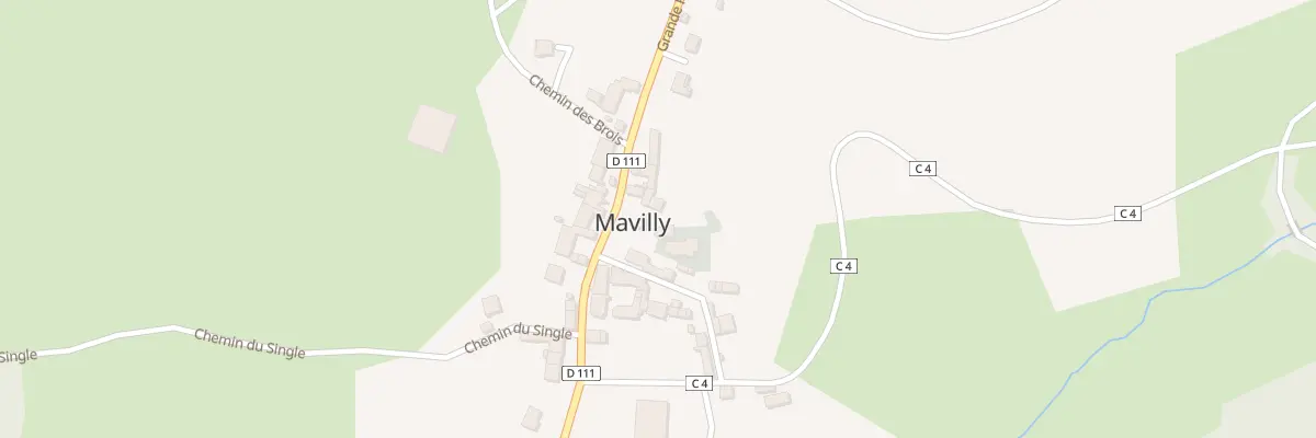 Plan du 5011 Village de Mavilly à Mavilly-Mandelot