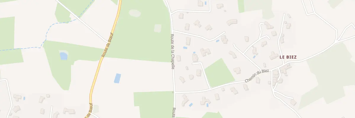Plan du 287 Rte de la Chapelle à Saint-Pierre-de-Bœuf