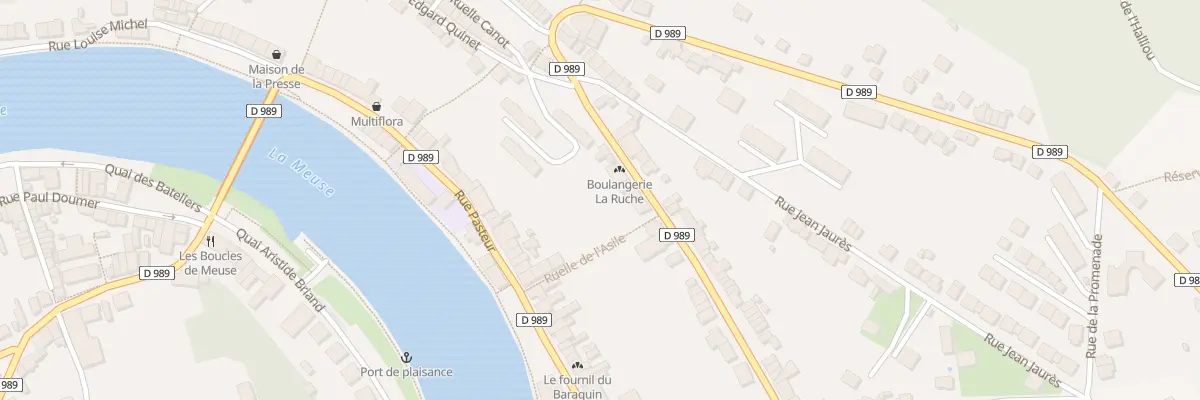 Plan du 31 Rue Etienne Dolet à Monthermé